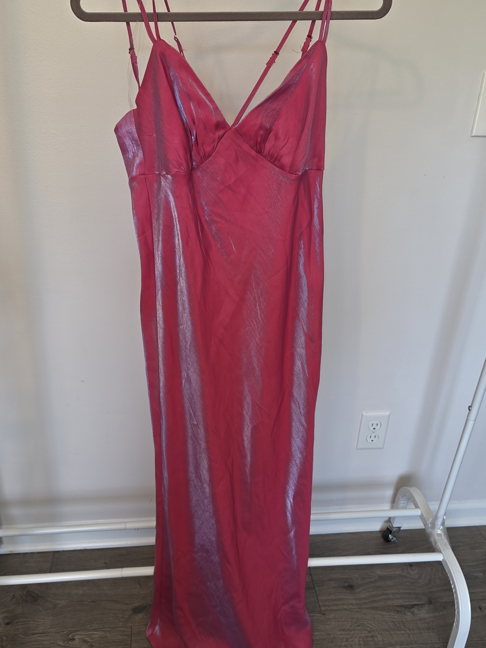 wild fable Shiny Fuchsia Slip Dress